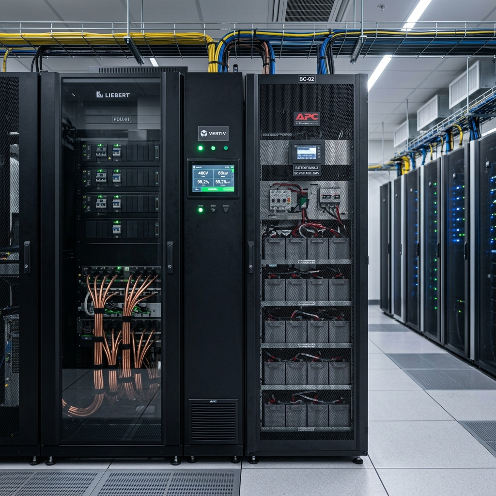 Industrial battery cabinets and power distribution units