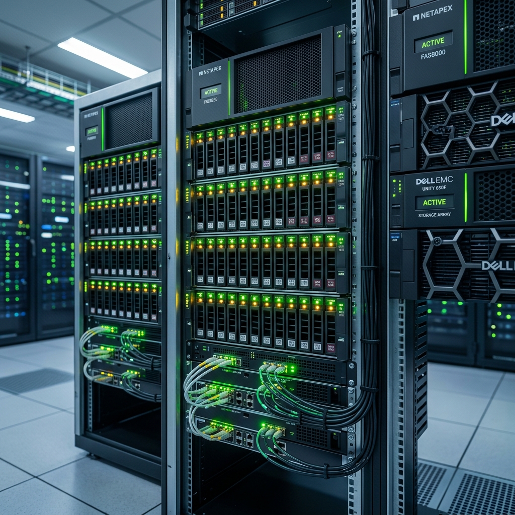 High speed SAN/NAS storage array network systems